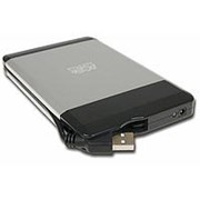 Корпус для HDD 2.5 SATA AgeStar SUB2A5 USB 2.0 контейнер, алюминий, серебристо-чёрный фото