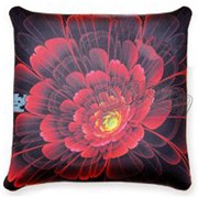 Антистрессовая подушка “Фрактальные цветы“ фото