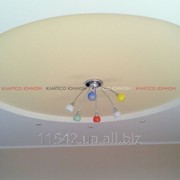 Натяжной тканевый бесшовный потолок Clipso 705С цветной