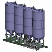Биодизельный отстойник с блоком выкачки взрывозащищенный для отстоя сырого биодизеля с цеплью отделения водноглицериновой фазы; откачки разделенных фаз для дальнейшей переработки.