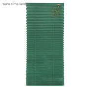 Штора плиссе, размер 55х160, цвет зелёный