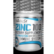 Zinc 100 BioTech USA 100 tabs.