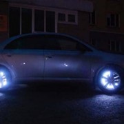Установка системы многоцветной подсветки автомобильных дисков SMART WHEELS (Украина, Львов ) фото