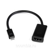 Переходник c Mini DisplayPort на HDMI, черный