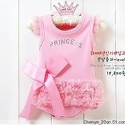 Одежда детская retail baby romper infant rompers boy&#39-s girl&#39-s Wear The lovely princess pink bow lace Romper baby clothes free shipping, код 1111337234 фото