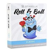 Стимулирующий презерватив-насадка Roll Ball Classic фото