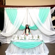 Свадебный декор зала фотография