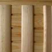 Плинтусы деревянные из сосны. фото