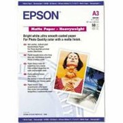 Бумага EPSON A3 Matte Paper-Heavyweight (C13S041261)
