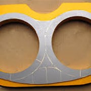 Шиберные плиты и кольца для бетононасосов фото