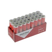 Батарейка алкалиновая Smartbuy Ultra, AAA, LR03-24BOX, 1.5В, набор 24 шт. фото