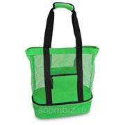 Складная пляжная сумка-холодильник, зелёный
