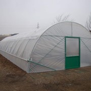 Фермерская теплица туннельного типа (из оцинкованного сталья или черного металла) фото