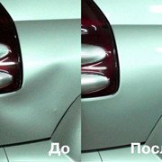 Удаление вмятин без повреждения лакокрасочного покрытия автомобиля фото