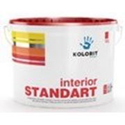 Водно-дисперсионная устойчивая к мытью краска KOLORIT Interior STANDART, 10 л