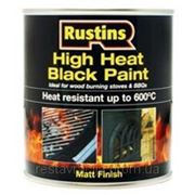 Термостойкая краска High Heat Black Paint 500 мл. фотография