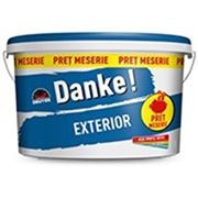 Краска акриловая дисперсионная Danke! EXTERIOR (фасадная) 4л (1л/6-9м.кв)