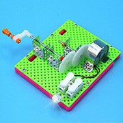 DIY модель генератора ручной работы изготовление детей вручную собранные научные образовательные игрушки фотография