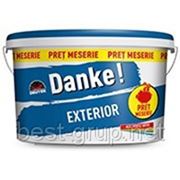 Краска акриловая дисперсионная Danke! EXTERIOR (фасадная) 15л (1л/6-9м.кв) фотография