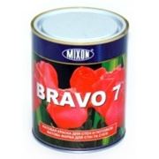 Краска для стен и потолка BRAVO 7 W0 белая 1л