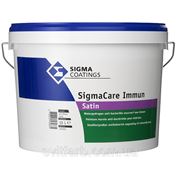 Противомикробная краска Sigma Care Immun Satin 10л фото