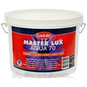 Краска Sadolin Master Lux Aqua 40,70 водорастворимая 2,5 л фото