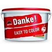 Краска для внутренних работ (матовая) Danke Easy to color, 15л фото