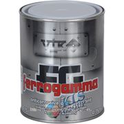 Краска по металлу VIK FERRO GAMMA (темно-коричневая) 0,75л. фото