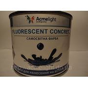 Флуоресцентная краска Fluorlight Concrete для стен и бетона 0.5л желтый