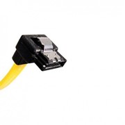SATA Foxconn кабель, 0,5м., SATA с защелкой-->SATA с защелкой, Жёлтый, Без упаковки фото