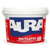 AURA Mattlatex Воднодисперсионная акрилатная матовая моющаяся краска для потолков и стен. 10 л. фотография
