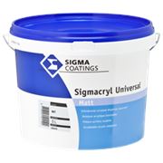 Универсальная матовая краска Sigma Sigmacryl Universal Matt 10л фото
