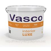 Краска матовая моющаяся VASCO interior LUXE С, 9л фотография