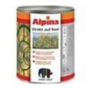 Краска на ржавчину Alpina DIREKT AUF ROST 10 л (2.5л, 0.75л) фото