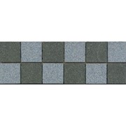 Бордюр наборный черный-голубой (Шахтинская плитка) фотография