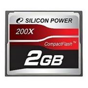 Флеш карта Compact Flash (CF) 2Gb Silicon-Power 200x (SP002GBCFC200V10) фото