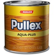 Бесцветная алкидная краска для защиты древесины Pullex Aqua Plus Farblos W30 фотография