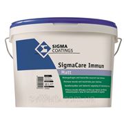 Противомикробная краска Sigma Care Immun Mat 10л фото