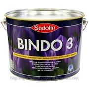 Краска Sadolin Bindo 3 (глубокоматовая) для стен и потолков 10 л