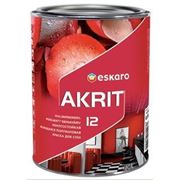 Интерьерная краска Akrit 12 9.5л фото