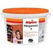 Шелковисто-матовая латексная краска для интерьеров. ALPINA MEGAMAX 7 B2 2,5 l фотография