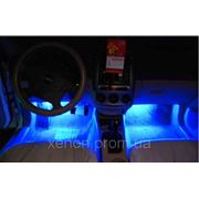 LED подсветка салона автомобиля 3LEDx4 фото