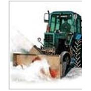 Тракторы снегоуборочные фото