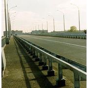 Мостовое дорожное ограждение 11МО одностороннее фото