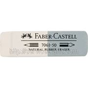 Ластик Faber-Castell бело-серый фото
