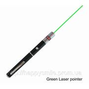 Зеленая лазерная указка 30 мВт, green laser pointer фотография