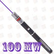 Фиолетовый Лазер указка Пурпурный 100 мВт Green laser Pointer фото