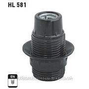 HL581 патрон карболитовый для лампочки E14 фотография