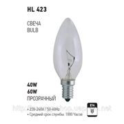 HL423 40W E14 лампа накаливания