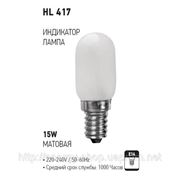 HL417 15W E14 лампа накаливания фото